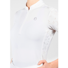 Samshield Louison Short Sleeve Show Shirt - White | Malvern Saddlery