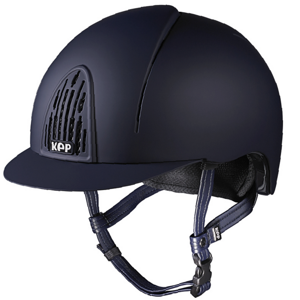 KEP Italia Smart Helmet - Navy | Malvern Saddlery