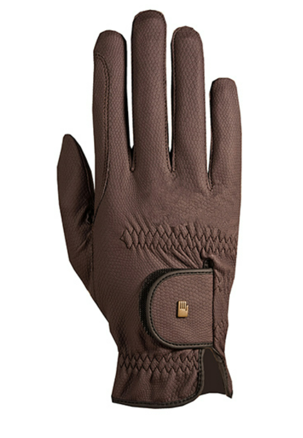 Roeckl Chester Grip Glove - Brown | Malvern Saddlery