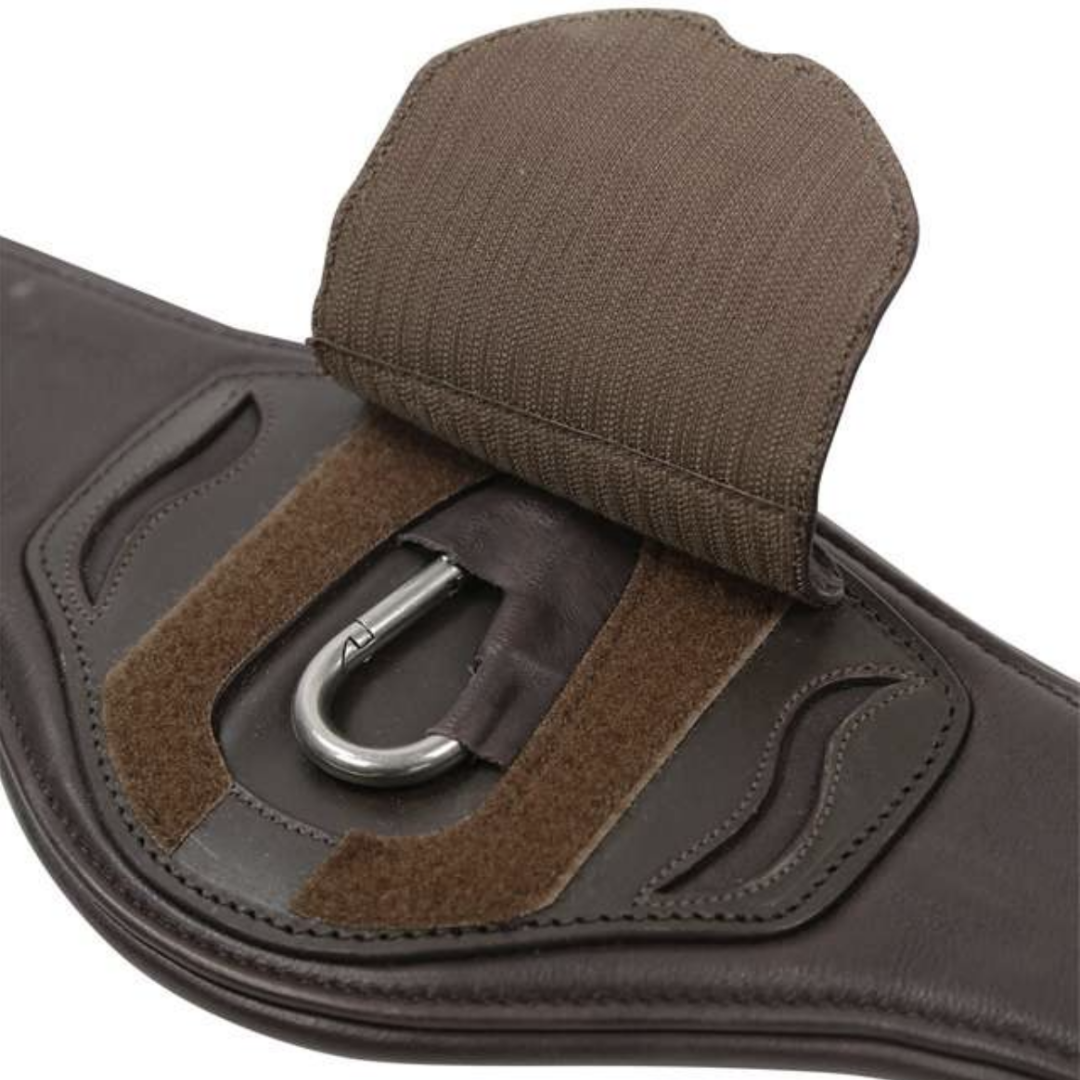 Schockemöhle Sports Portland Girth - Espresso detail | Malvern Saddlery