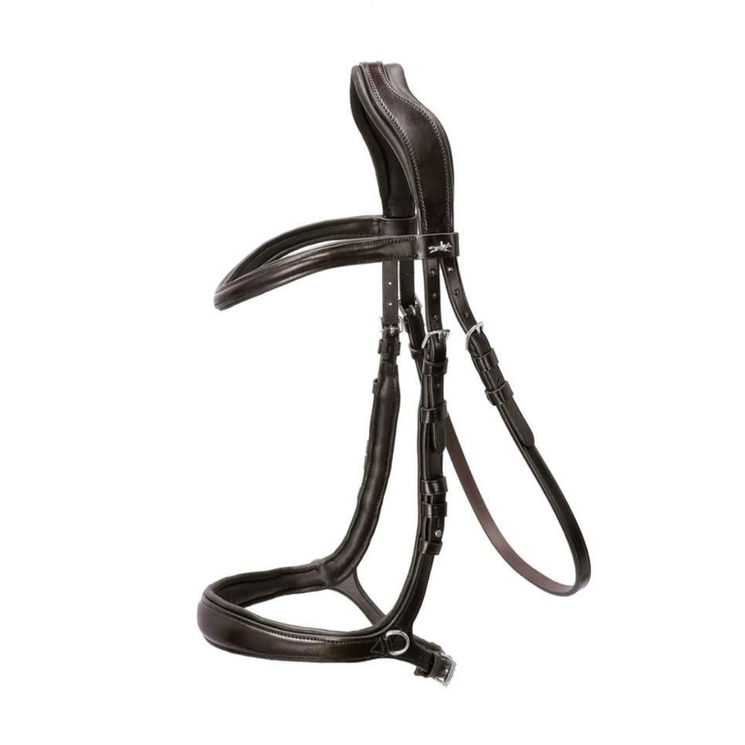 Schockemöhle Sports Equitus Theta Bridle - Espresso | Malvern Saddlery