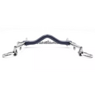 Fager Sofia Titanium Weymouth Bit flat view | Malvern Saddlery