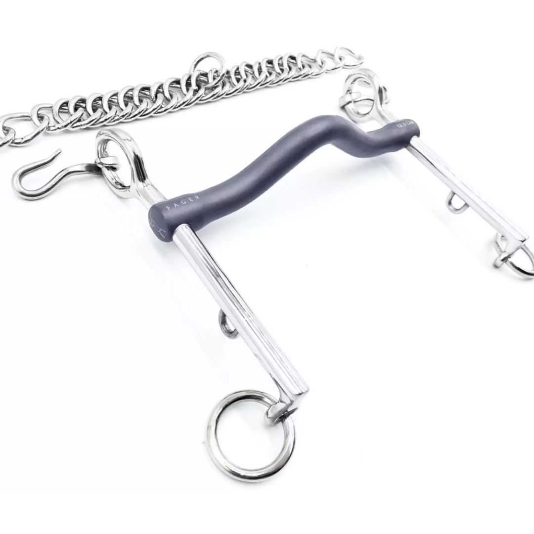 Fager Sofia Titanium Weymouth Bit 7cm | Malvern Saddlery