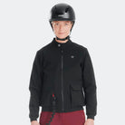 Horse Pilot Teddy Airbag Compatible Ladies Jacket - Black | Malvern Saddlery