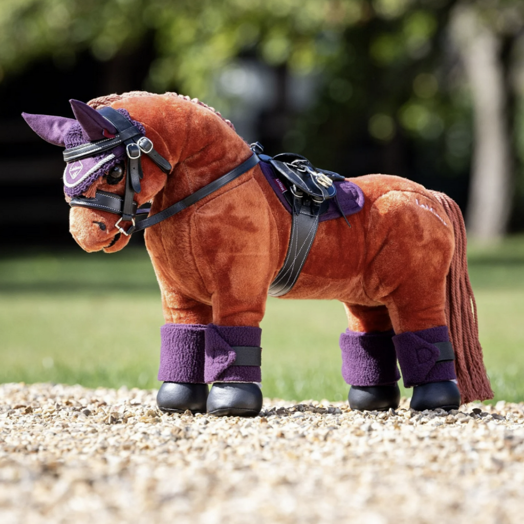 LeMieux Toy Pony Thomas in purple accessories | Malvern Saddlery