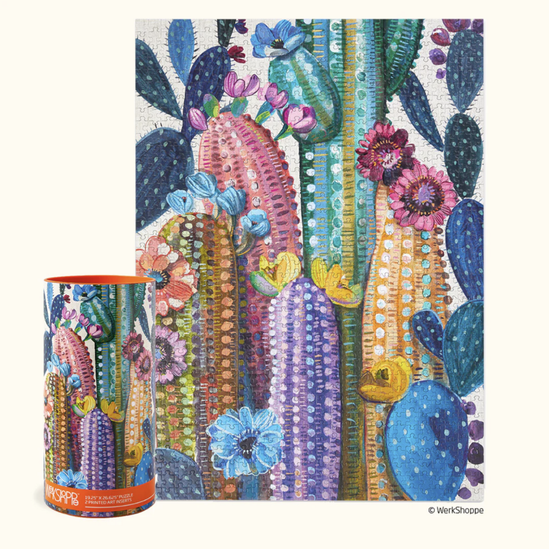 WerkShoppe Desert Bloom Jigsaw Puzzle - 1000pc | Malvern Saddlery