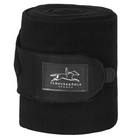 Schockemöhle Fleece Polo Bandages - Black | Malvern Saddlery