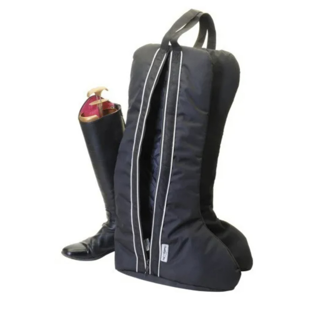 Chesnut Bay Quilted Lined Boot Bag | Malvern Saddlery