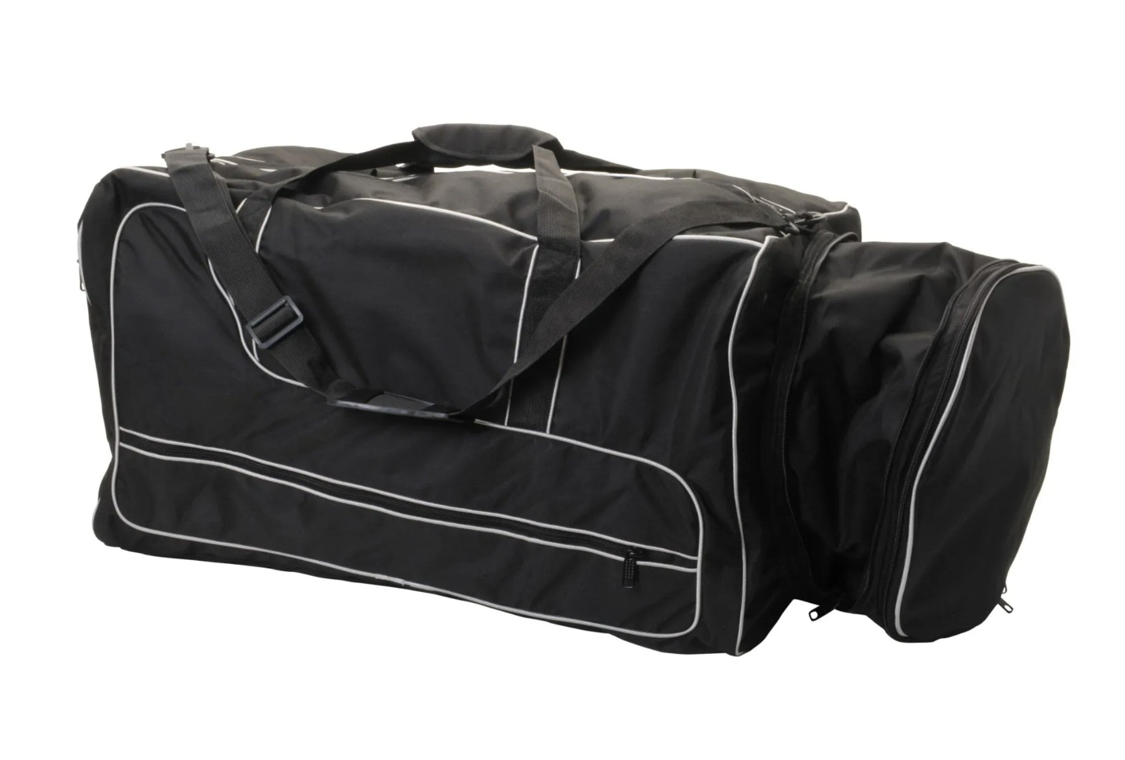 Chestnut Bay Essential Travel Duffel - black extended for helmet | Malvern Saddlery