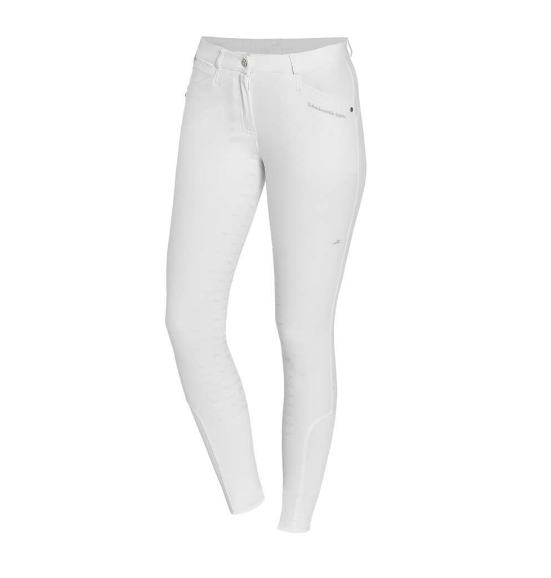 Schockemoehle Cindy Full Seat Breech - White | Malvern Saddlery