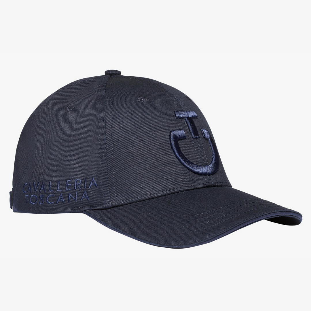 Cavalleria Toscana Cotton Baseball Cap - Navy | Malvern Saddlery