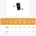 Equilibrium Boot Size Chart | Malvern Saddlery