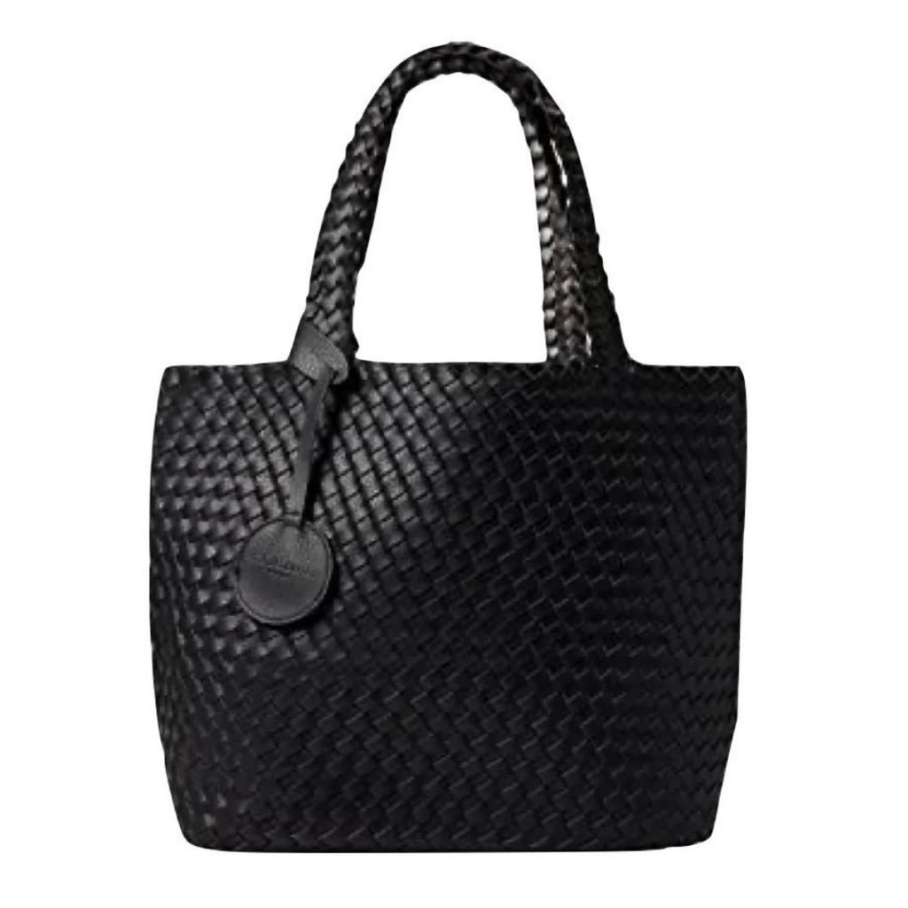 Ilse Jacobsen Reversible Tote Bag - Black/Gunmetal | Malvern Saddlery