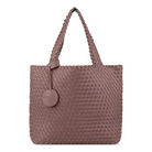 Ilse Jacobsen Reversible Tote Bag - Adobe Rose/Silver | Malvern Saddlery