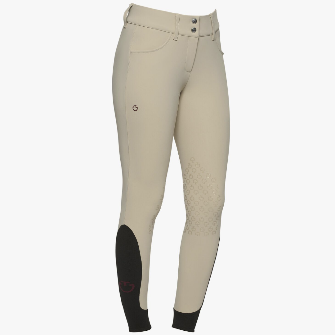 Cavalleria Toscana American Knee Grip Breech - Beige | Malvern Saddlery