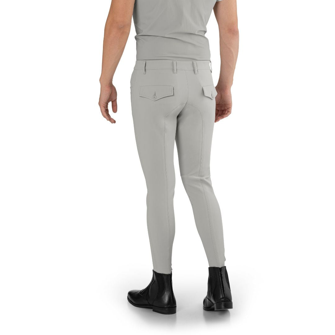 EGO7 Men's Riding Breech - Ice Gray back | Malvern Saddlery