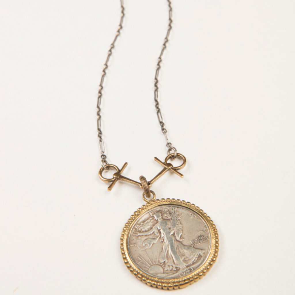 Mark Edge Vintage Coin Necklace | Malvern Saddlery