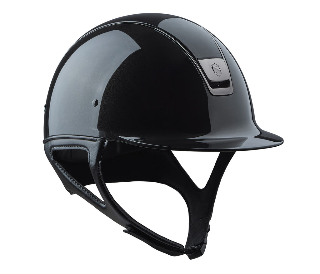 Samshield Glossy Helmet - Black | Malvern Saddlery