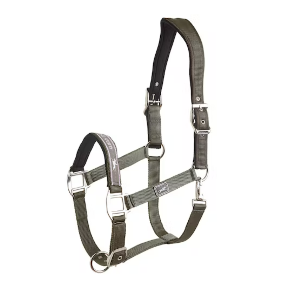 Schockemoehle Sports Memphis Anatomic Halter - Olive | Malvern Saddlery