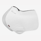 LeMieux Suede Close Contact Square Saddle Pad - White | Malvern Saddlery