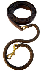 Walsh Leather Covered Chain Lead | Malvern Saddlery