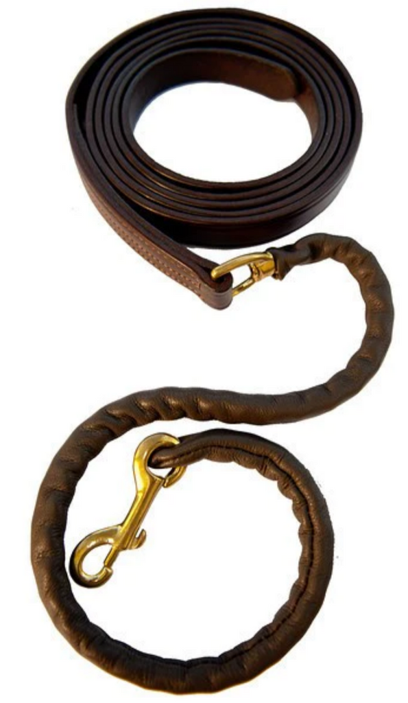 Walsh Leather Covered Chain Lead | Malvern Saddlery